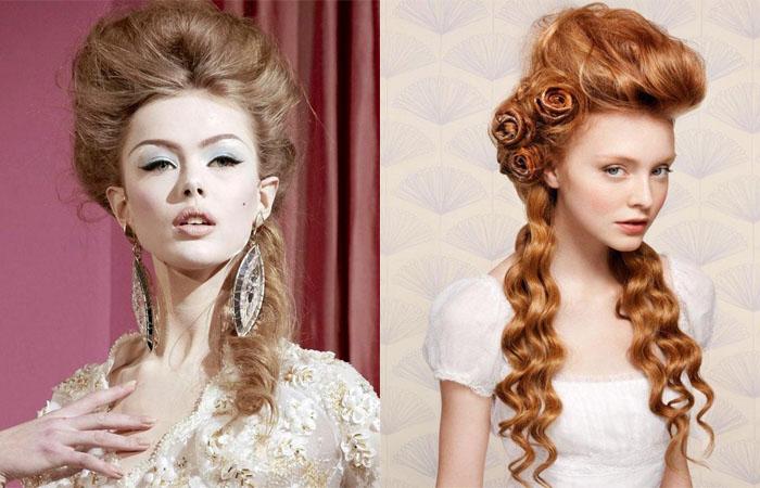 Женские причёски в стиле барокко: исторические и современные варианты