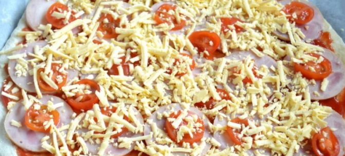 Начинки для пиццы с колбасой, грибами, курицей, фаршем, солеными огурцами, морепродуктами. Рецепты с фото в духовке
