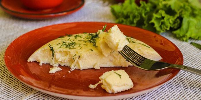 Как приготовить вкусный омлет на сковороде с молоком и мукой, пошаговый рецепт с фото