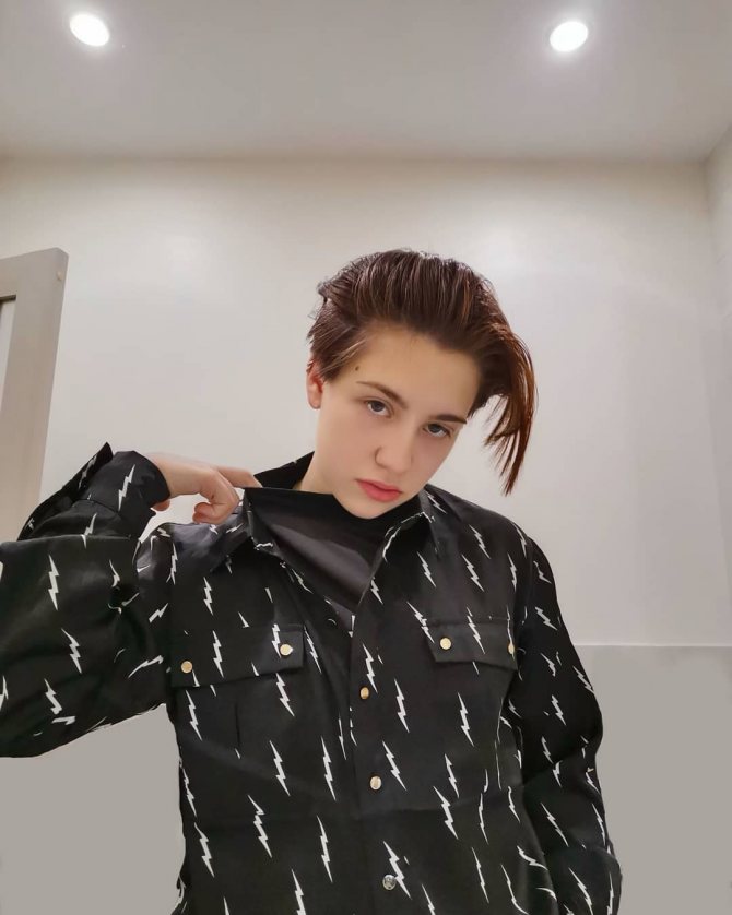 Прическа томбой(tomboy) для девушек – фото сзади и со всех сторон, на короткие волосы и с длиннной челкой