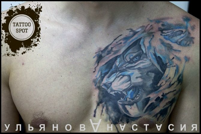 Значение тату лев: смысл татуировки для женщин и мужчин