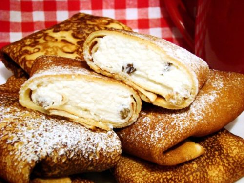 Как красиво завернуть блины с начинкой: рецепты с фото