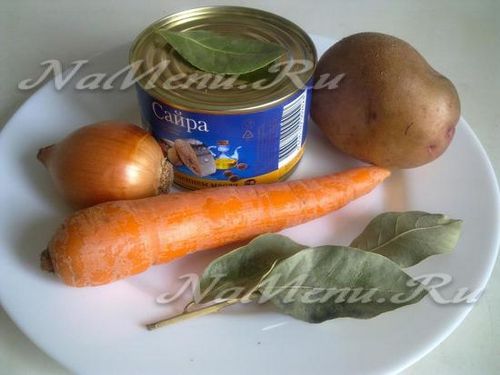 Как сделать вкусно и быстро уху из сайры за 20 минут