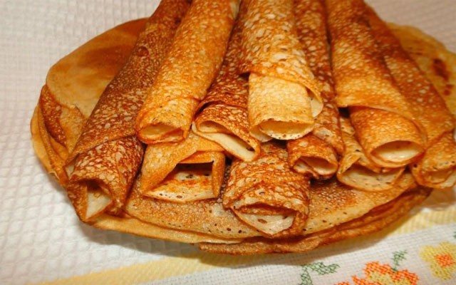 ажурные блины