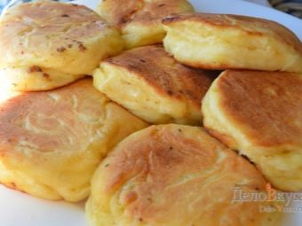Пышные сырники из творога по классическому рецепту
