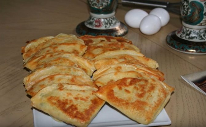 Блинчики с капустой