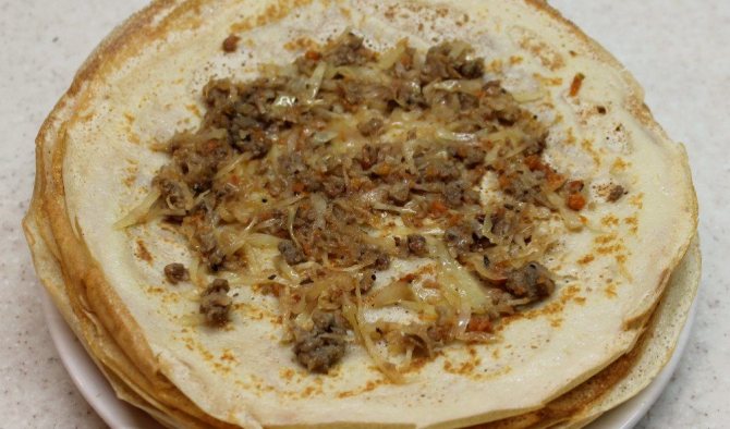 Как красиво завернуть блины с начинкой: рецепты с фото