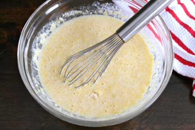 блинное тесто на кукурузной муке