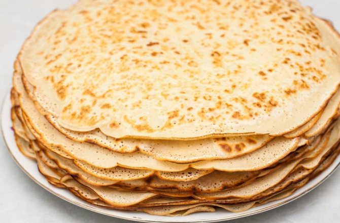 Блины для фаршировки