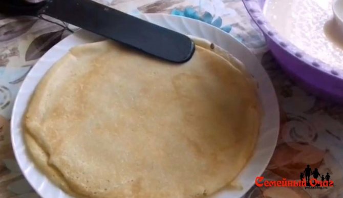 Блины на завтрак быстро и вкусно