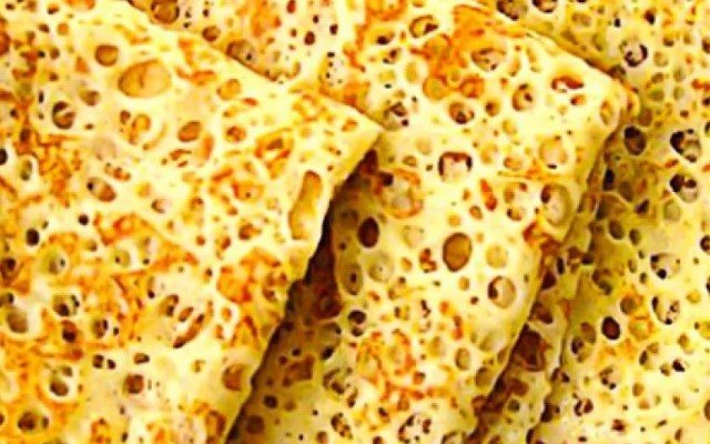 Блины с дырочками