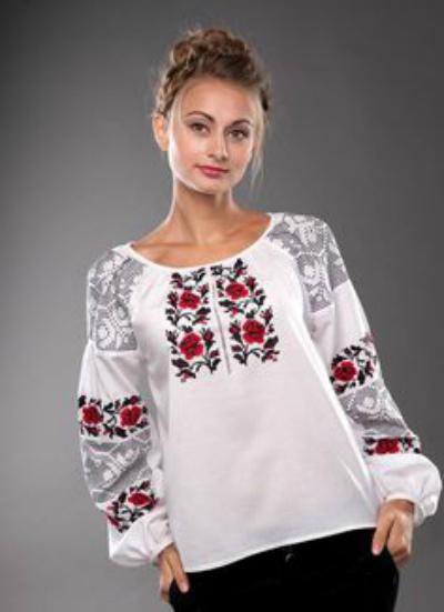 блузка с джинсами