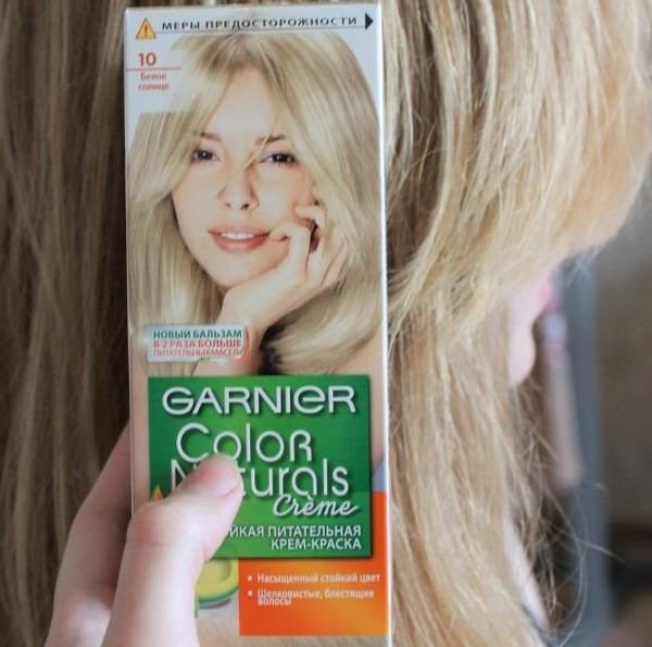 Color Naturals 10 «Белое солнце» от Garnier