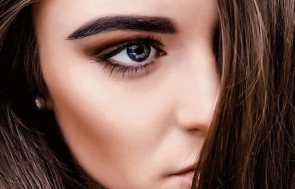 Цвет бровей для брюнетки