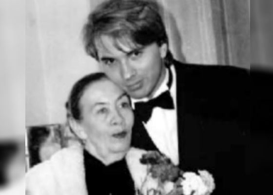 Дмитрий со своим педагогом Екатериной Иофель