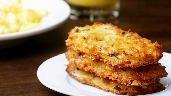 Драники с сыром в духовке