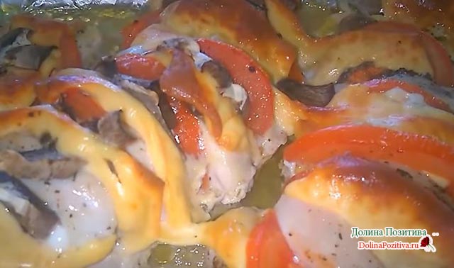 гармошка из курицы