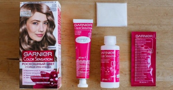 Garnier Color Sensation. Палитра цветов краски, фото до и после, отзывы