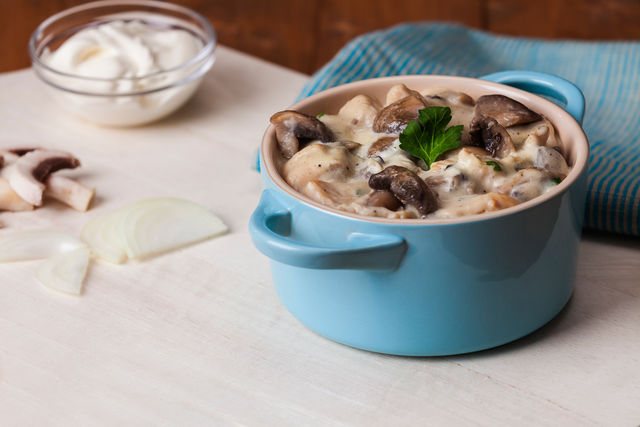 Грибной соус для курника