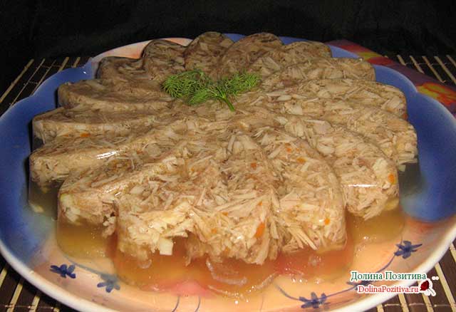 холодец из курицы и индейки