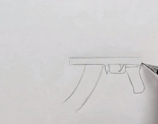 Как рисовать оружие и ножи из CS:GO поэтапно, рисуем скины из кс го карандашом