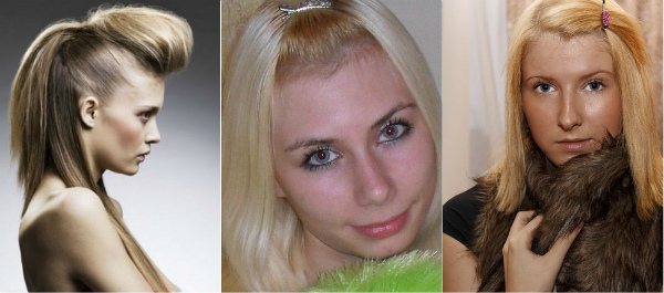 Как заколоть челку
