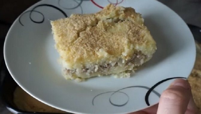 картофельная запеканка как в детском саду