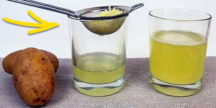 Картофельный сок