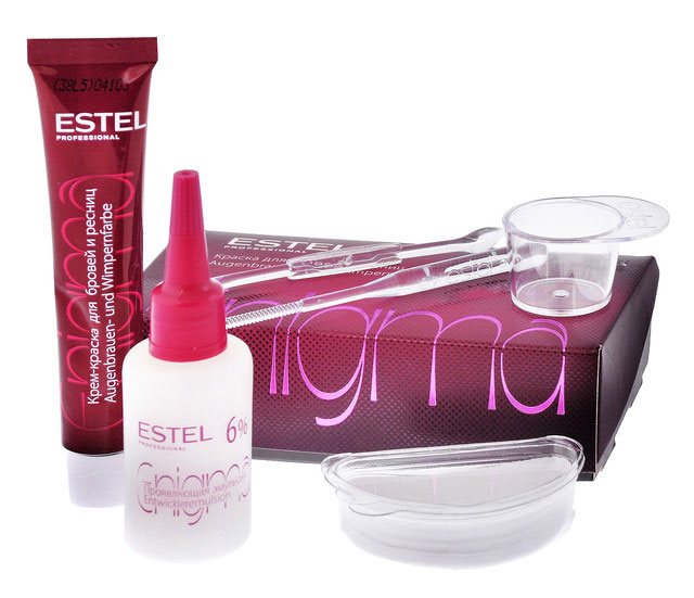 Estel – краска для бровей: инструкция по применению