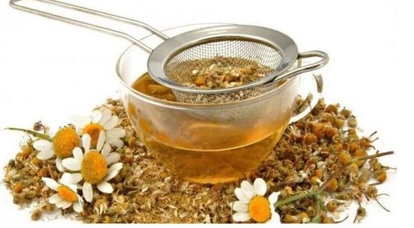 Компресс с ромашкой