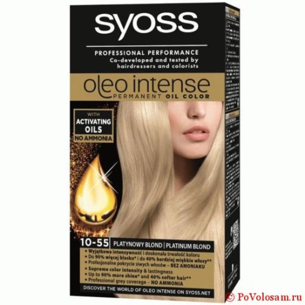 Краска Сьес (Syoss) для волос без аммиака: палитра, инструкция, отзывы