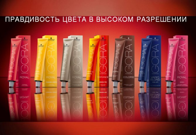 Краски Schwarzkopf