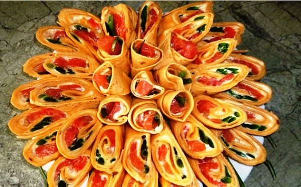 кулечки с семгой