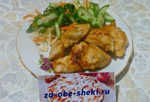 Куриная грудка в кефире в духовке. Грудка в кефире в духовке: рецепт для диеты, ПП и просто так!