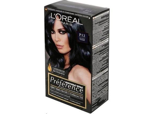 L'Oreal иссиня черный