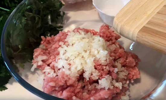 лук в начинку