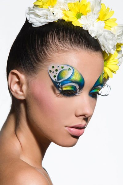 Современный make-up: особенности фантазийного макияжа. Фантазийный макияж как способ самовыражения
