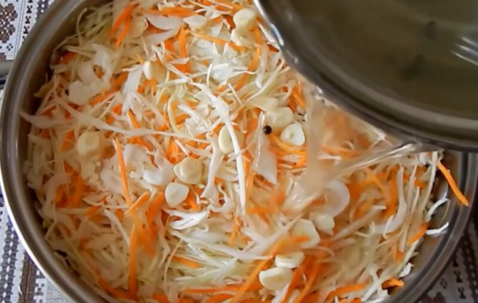 Капуста маринованная кусочками. Очень вкусные рецепты быстрого приготовления