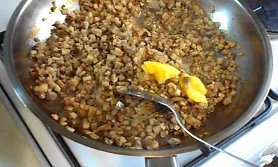 масло в грибы