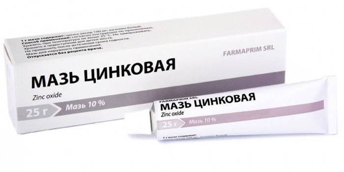 Мазь цинковая в упаковке