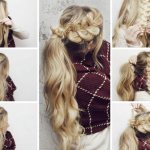 Модные прически с плетением 2019-2020, фото, идеи