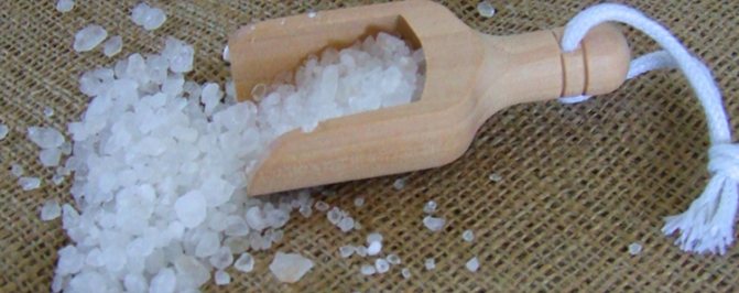 морская соль лечебные свойства для ног
