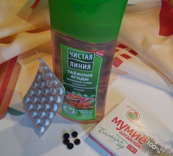 мумие в шампунь