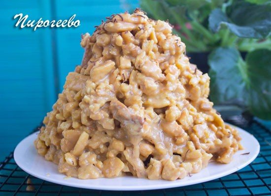 Муравейник - рецепт торта с пошаговыми фото