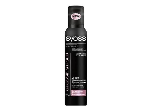 Мусс Glossing Hold от Syoss