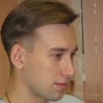 Мужская стрижка Полька