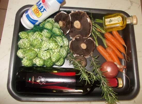 Начинаем приготовление гарнира