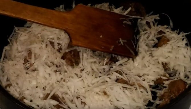 Как быстро и вкусно приготовить салат из черной редьки