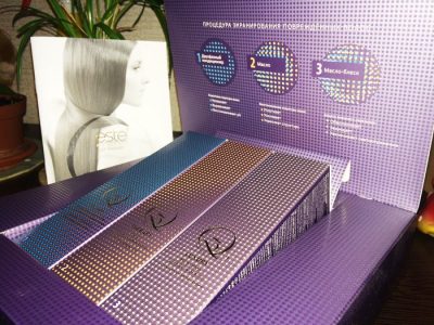 Набор Estel Q3 Therapy для процедуры экранирования поврежденных волос