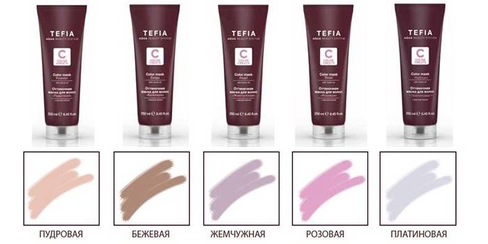 Оттеночная Tefia Aqua Beauty